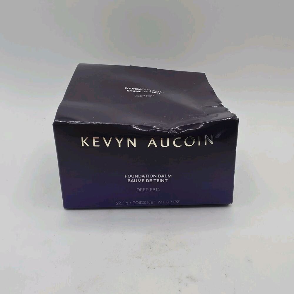 Kevyn Aucoin Foundation Balm Shade DEEP FB14 + Brush Full Size 22.3g / .7oz READ